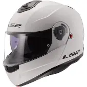 LS2 FF908 Strobe II Gloss Wit 06 Systeemhelm Maat XL