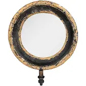 Clayre & Eef Spiegel 50x18x60 cm hout glas wandspiegel