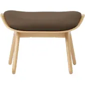 UMAGE The Reader Ottoman Oak | Mocca - Textile