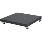 Platinum Parasolvoet Sorrento Zwart 90 Kg 76 X 76 X 13 Cm