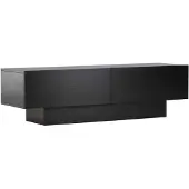 Venture Home Cuenca TV-meubel 2 klepdeuren zwart.
