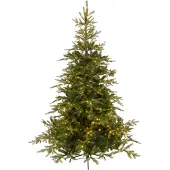 Everlands Grandis Fir kunstkerstboom groen Micro LED H180 cm D132 cm 400 lampjes Everlands