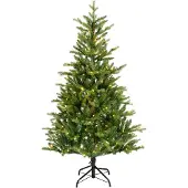 Kaemingk Kunstkerstboom Allison Pine groen H180 D112 cm met 320 LED indoor Everlands