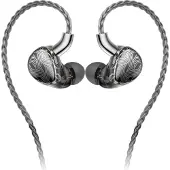 Fiio FA19 - In-ear monitors - 4x BA drivers - Zilver Zwart