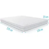 Droommatras Koudschuim matras Multiflex 120x220 dikte 20 cm