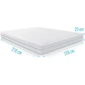 Droommatras Koudschuim matras Multiflex 120x210 dikte 20 cm