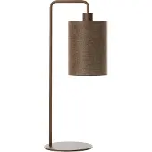 Light & Living Japandi tafellamp Donio donkere hout print