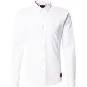 HUGO Overhemd 'Ero3' rood / zwart / wit