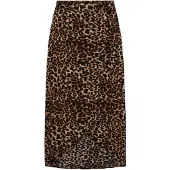 Pieces Rok 'Tala' beige / bruin