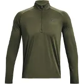 Under Armour Functioneel shirt 'Tech 2.0' olijfgroen / zwart