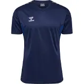 Hummel Functioneel shirt 'Authentic' marine / wit