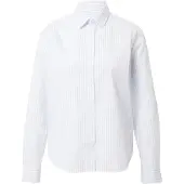 Gant Blouse pastelblauw / wit