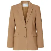 Selected Blazers 'Rita' bruin