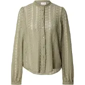 Vila Blouse 'VIChikka' olijfgroen