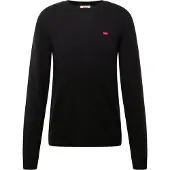 Levi's Trui 'Original Housemark Sweater' knalrood / zwart