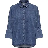 ONLY Blouse 'OnlGrace' blauw denim