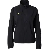 Adidas Sportjas 'Adizero Essentials' limoen / zwart
