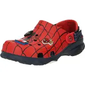 Crocs Lage schoen 'Team SpiderMan' navy / rood