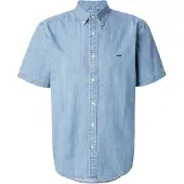 Levi's Overhemd 'SS Authentic Button Down' blauw denim
