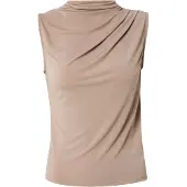 Pieces Blouse 'PCMadison' taupe