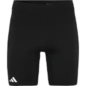 Adidas Sportbroek 'ADIZERO' zwart / wit