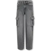 Kids Only GIRLS Jeans 'KOGHARMONY' grey denim