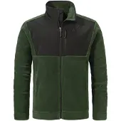 Schöffel Funktionele fleece-jas 'Gregale' donkergroen / zwart