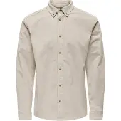 Only & Sons Overhemd 'Michael' zilvergrijs