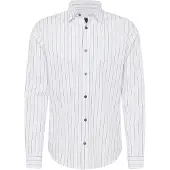 Jack & jones Overhemd 'JPRBLABUSHWICK STANLEY' bruin / grijs / wit
