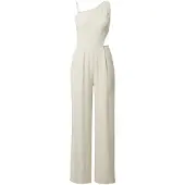 LeGer By Lena Gercke Jumpsuit 'Isa' lichtbeige