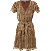 Vila Jurk 'NORA' beige / bruin