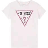 GUESS Shirt eosine / zwart / offwhite