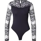 Pieces Shirt body 'SINNA' zwart