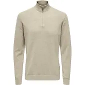 Only & Sons Trui 'ONSLoui' beige gemêleerd