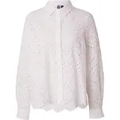 Pieces Blouse 'PCVILDE' wit