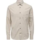 Only & Sons Overhemd 'ONSRoad' lichtgrijs