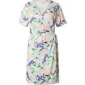 Vila Jurk 'VINATALIE' blauw / groen / oudroze / wit