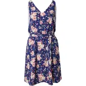 Vila Jurk 'KRISTINA LAIA' lila / pink / wit