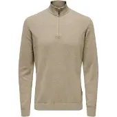Only & Sons Trui 'ONSLoui' donkerbeige