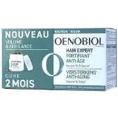 Oenobiol Hair Expert Versterkend Anti-Aging | Volume en glans | Biotine, selenium en zink 2x30 St Capsules