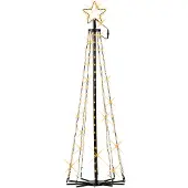 Lumineo Led boom d40h120cm zwart/kl.warm