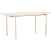 Venture Home Andy eetkamertafel ovaal 90x180 cm whitewash.