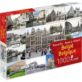 Tucker's Fun Factory Toen & Nu - België Puzzel (1000 stukjes)