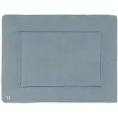 Jollein - Boxkleed 75x95cm - Speelkleed Baby - Cosy Knit Sea Green