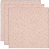 Jollein Multidoek Hydrofiel 70x70 Silhouettes Wild Rose 3-pack