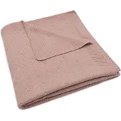 Jollein - Deken Ledikant 100x150cm - Dekentje Baby - Cosy Knit Wild Rose