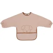Jollein x Nijntje - Baby Slab Waterproof met Mouw - Miffy Peekaboo Wild Rose