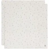 Jollein - Hydrofiele Doek Large 115x115cm - Inbakerdoek - Zacht Katoen - 2 Stuks - Jungle Jambo