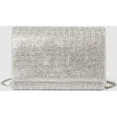Jake*s Cocktail Clutch met all-over siersteentjes