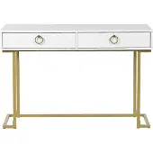 Beliani WESTPORT - Kaptafel - Wit - MDF